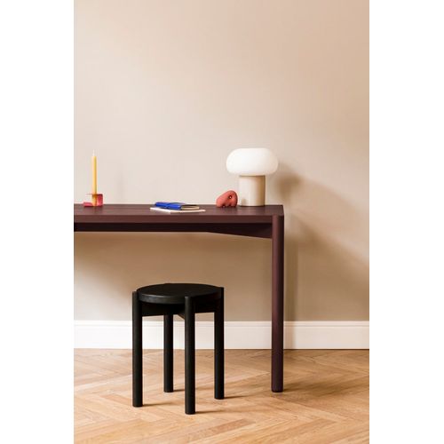 Tabouret En Bois De Hêtre, Noir