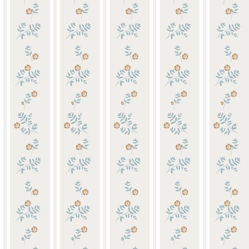 Papier peint enfant fleurs de la campagne française 100x280cm