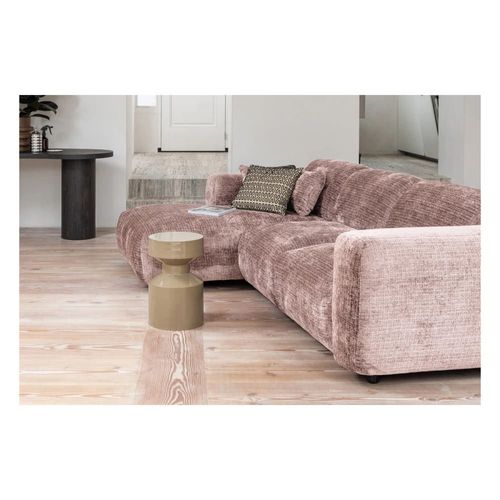 Canapé D'angle En Velours Chenille L280