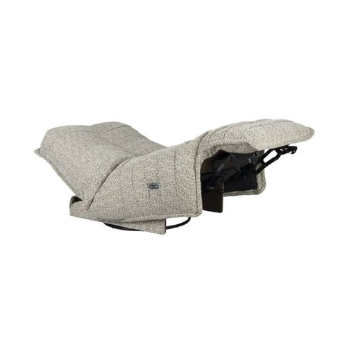Fauteuil Design En Tissu Beige