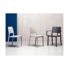 Chaise De Jardin En Plastique Blanc