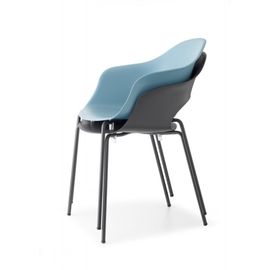 Chaise Design En Technopolymère Bleu