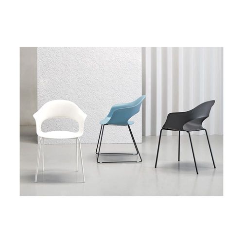 Chaise Design En Technopolymère Noir