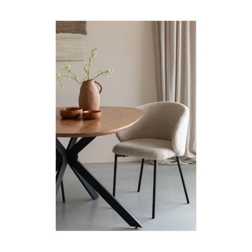 Chaise Design En Polyester Blanc