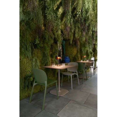 Chaise Design En Plastique Vert