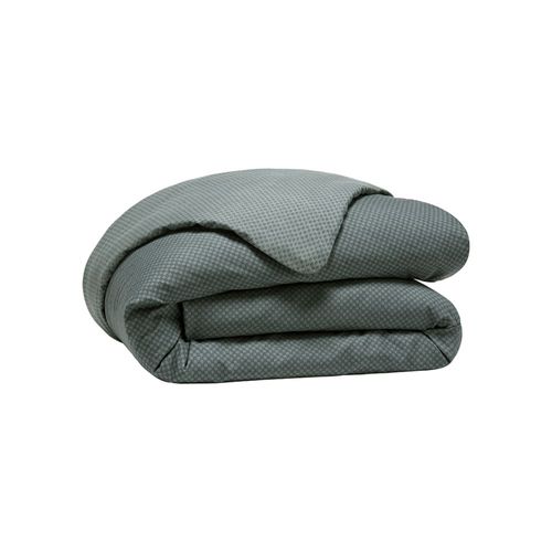 Parure De Lit En Microfibre Bleu 260x240cm