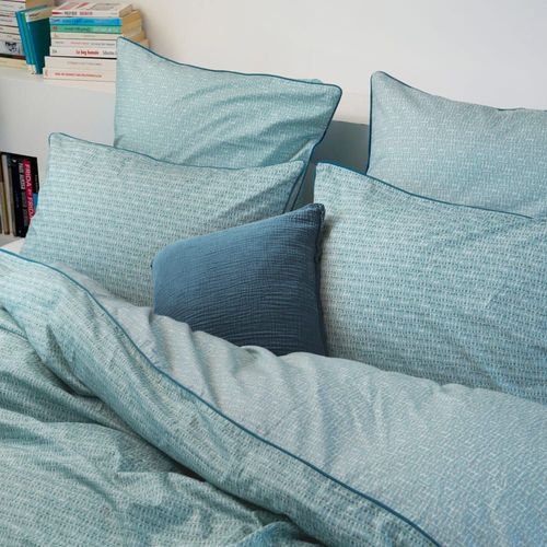 Housse De Coussin En Gaze De Coton 40x40cm Eau De Fonte