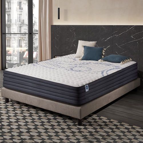 Matelas 140x190 cm - Mousse HR, Blue Latex, Très épais 32 cm