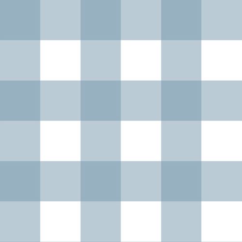 Papier peint carreaux bleu classique 50x280cm