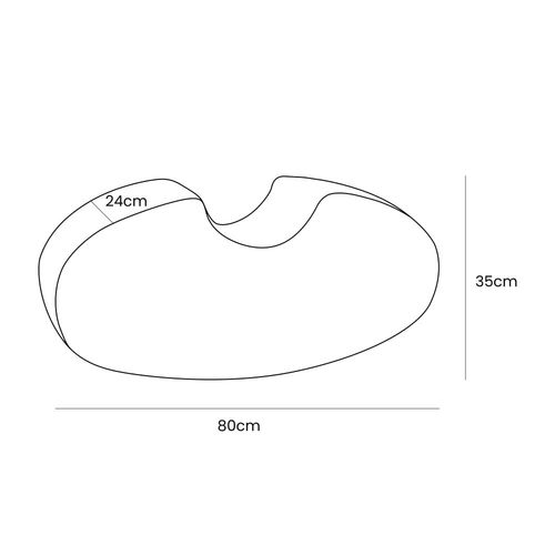 Bascule Pour Enfant En Mousse Rose Poudrée