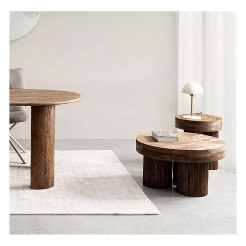 Table Basse En Bois De Manguier D75