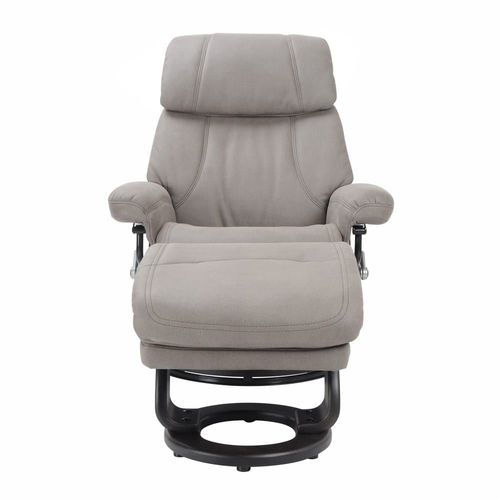 Fauteuil Relax Confortable En Tissu Gris
