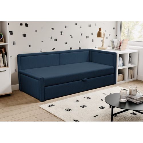 Lit Gigogne Pour Adolescent, Deux Places, Bleu Marine