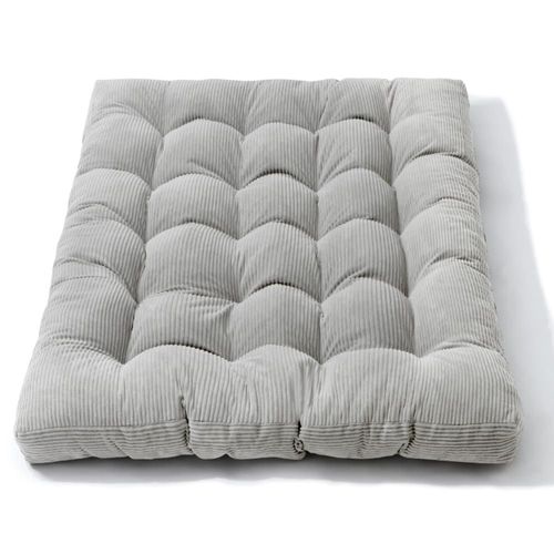 Matelas futon 160x200 cm gris clair