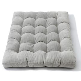 Matelas futon 160x200 cm gris clair