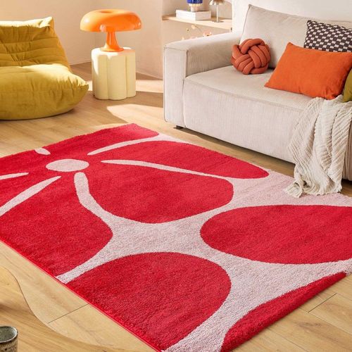 Tapis Vintage À Motif Floral - 200x280cm