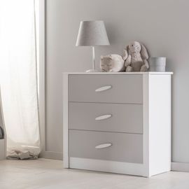 Commode Gris 85x84x42cm