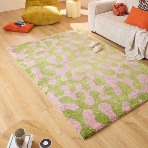 Tapis Vintage À Motif Abstrait - 160x230cm
