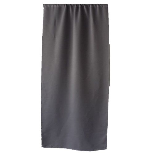 Rideau De Porte Occultant Gris Foncé 90 X 210 Cm