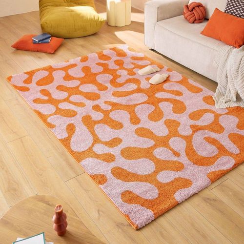 Tapis Vintage À Motif Abstrait - 120x160cm