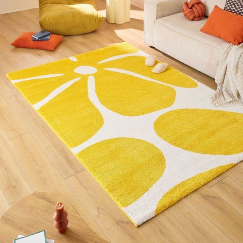 Tapis Vintage À Motif Floral - 80x140cm