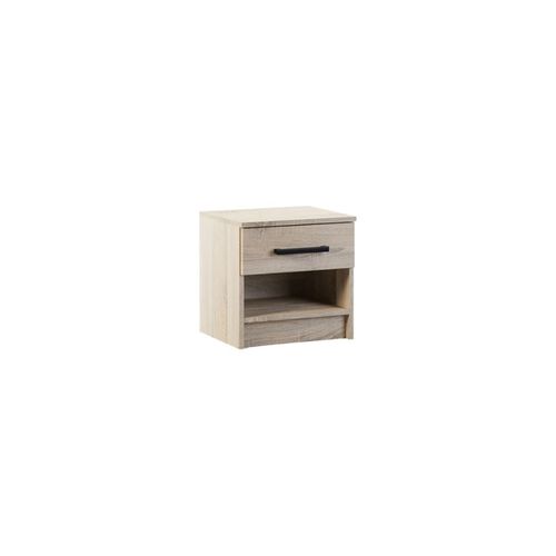 Table De Chevet Contemporain 1 Tiroirs 40 Cm Bois