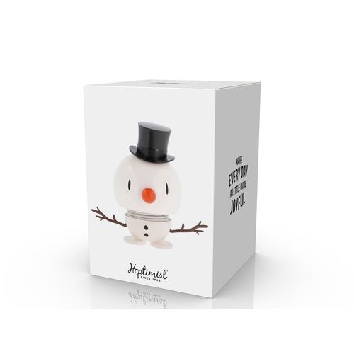 Figurine Bonhomme De Neige M Blanc