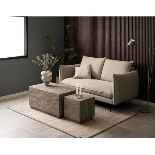 Table Basse Style Contemporain 100 Cm Gris