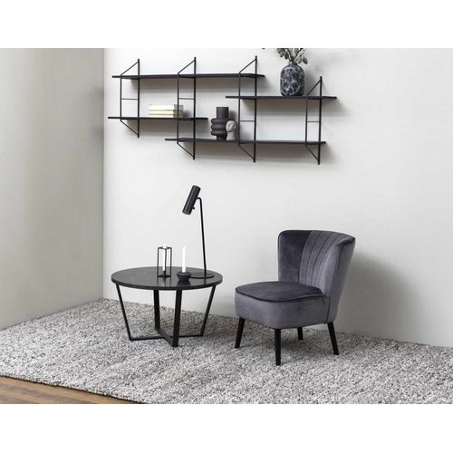 Table Basse Style Contemporain 77 Cm Noir