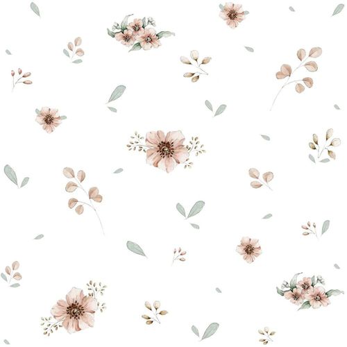 Papier peint enfant mini fleurs 50x280cm