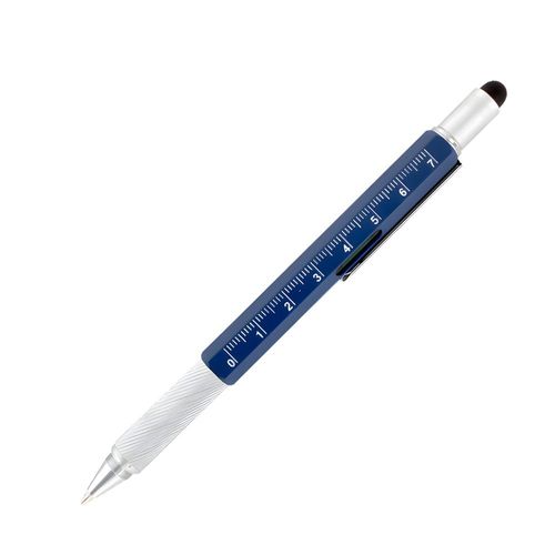 Stylo Bleu Métal 1 X 0 X 14 Cm