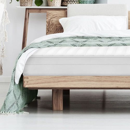 Matelas soutien ferme et housse lavable 140x190 cm épaisseur 10 cm