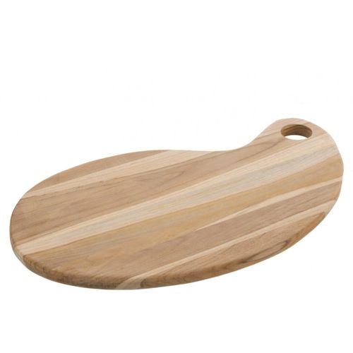 Planche À Découper En Teck Forme Goutte 45x26,5x1,5cm