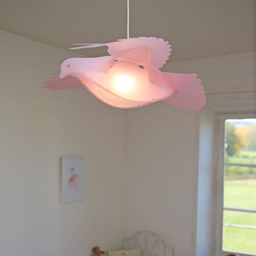 Suspension Enfants Colombe Rose 60cm
