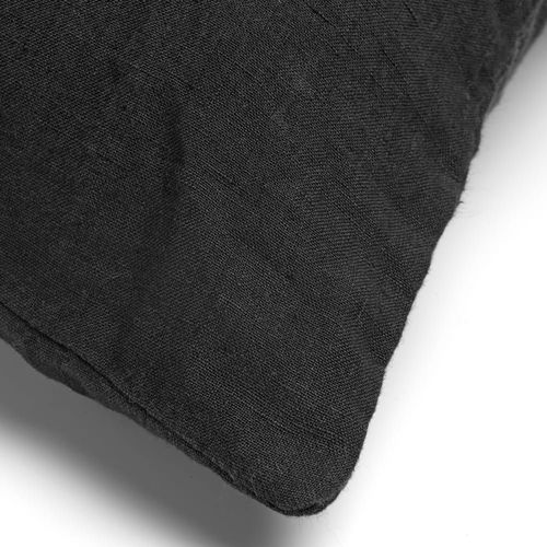 Housse De Coussin Linn - Noir 45x45 Cm
