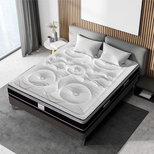 Matelas 180x200 cm Ressorts & Mémoire de forme