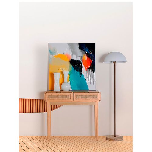 Tableau en bois mdf multicouleur 80x5x80 cm
