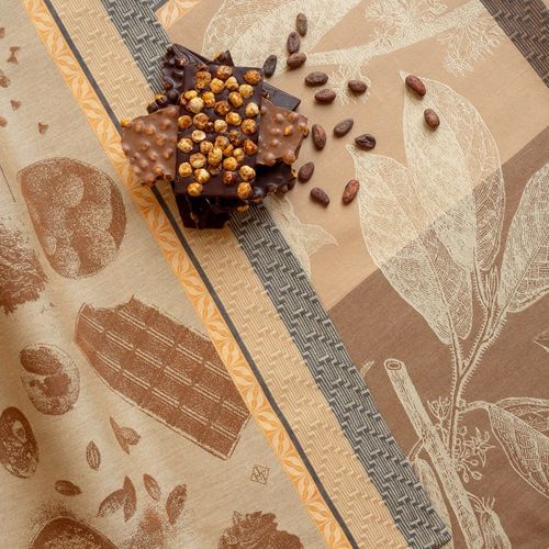 Torchon En Coton Cacao 60 X 80