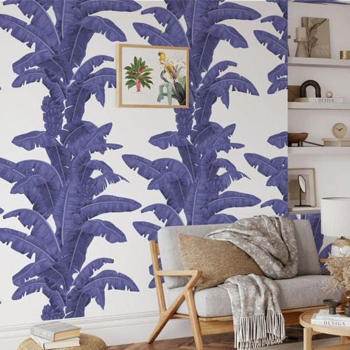 Papier Peint Palmes,papier écologique fin,200x280cm,8 feuilles