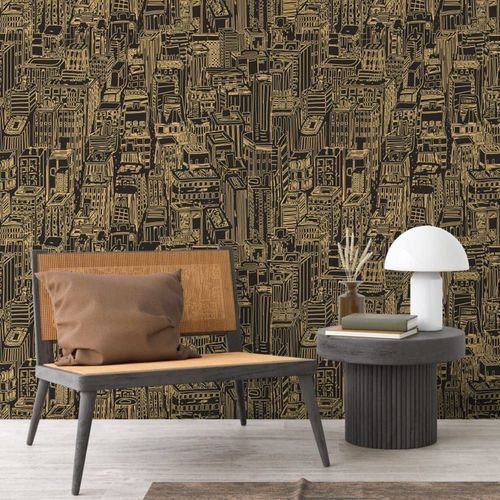 Papier Peint New York,papier écologique fin,200x280cm,8 feuilles