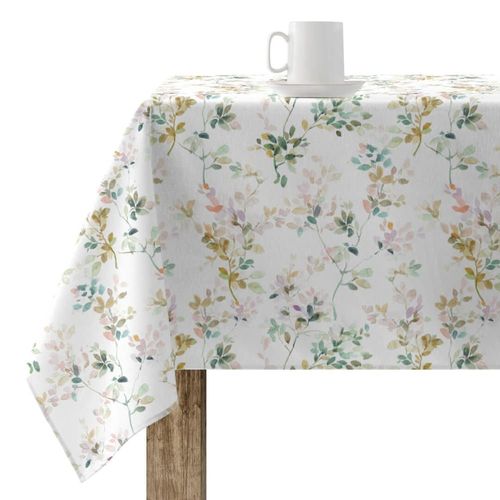 Nappe Enduite Anti-Taches En Coton Multicolore 200x155 Cm