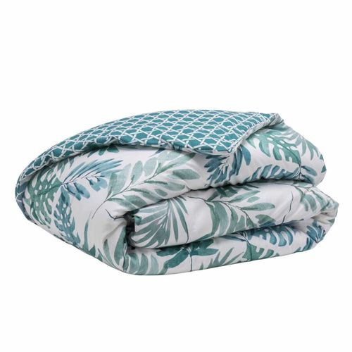 Housse De Couette En Lyocell Vert 140x200