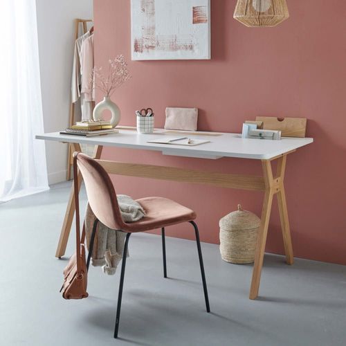Bureau Scandinave 150 Cm Blanc