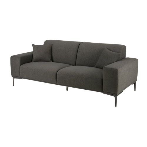 Canapé 2/3 Places Gris Anthracite