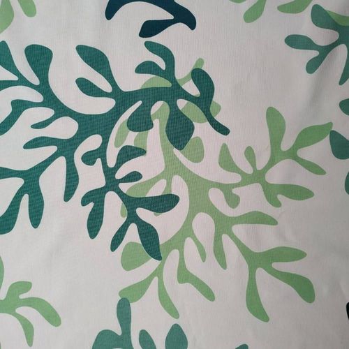 Nappe En Coton Enduit Verte Rectangle 160 X 240 Cm