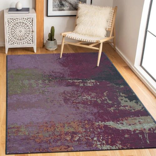 Tapis Intérieur Extérieur Vintage Marron Multicolore 160x230