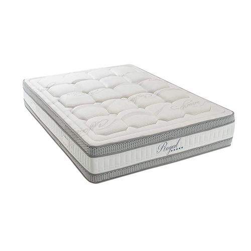 Ensemble 5* 180x200 cm Matelas + Sommier Bois
