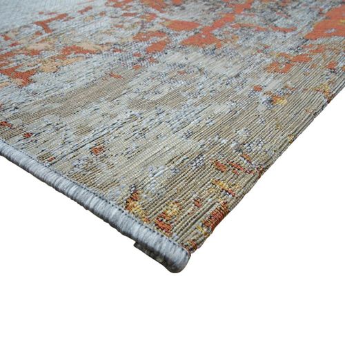 Tapis Intérieur Extérieur Vintage Taupe Multicolore 160x230