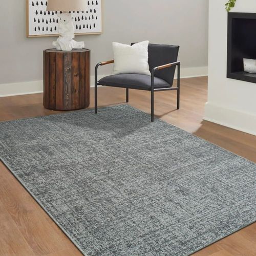 Tapis En Laine Gris Foncé 160x230