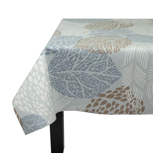 Nappe En Coton Enduit Beige Rectangle 160 X 200 Cm